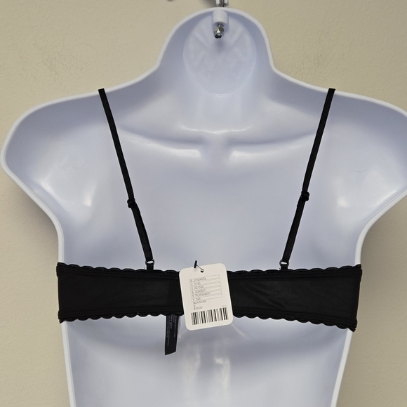 Urban outfitters  Butterfly Applique Out from Under Bra black S - Picture 5 of 12